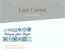 Tablet Screenshot of lostcarrot.com